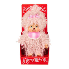 Load image into Gallery viewer, Monchhichi Girl Fluffy Pink