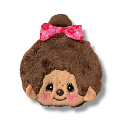 Monchhichi Sakura Coin Purse - Brown