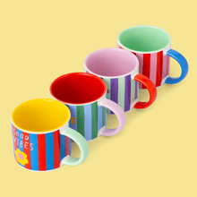 Load image into Gallery viewer, Coffee Club Set of 4 Espresso Mugs