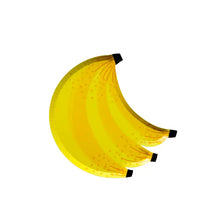 Load image into Gallery viewer, Bananas For You Banana Bunch Large Plates (Pk 8)