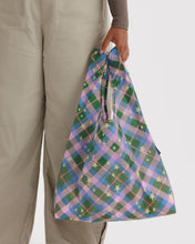 Load image into Gallery viewer, Baggu - Standard Baggu Green Star Plaid