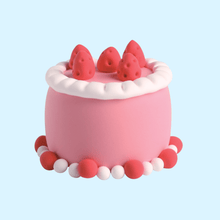 Load image into Gallery viewer, Air Dry Clay Strawberry Cake