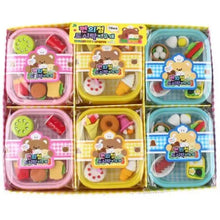 Load image into Gallery viewer, Convenience Store Bento Lunch Boxes Eraser Set