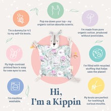 Load image into Gallery viewer, Kippins Coco The Flamingo Organic Cotton Baby Comforter