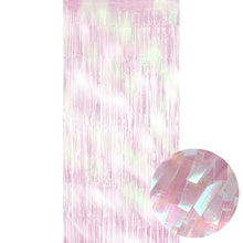 Load image into Gallery viewer, Hanging Foil Curtain Background Iridescent