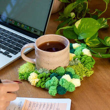 Load image into Gallery viewer, Craft Club GREEN OASIS Moss Coaster Kit