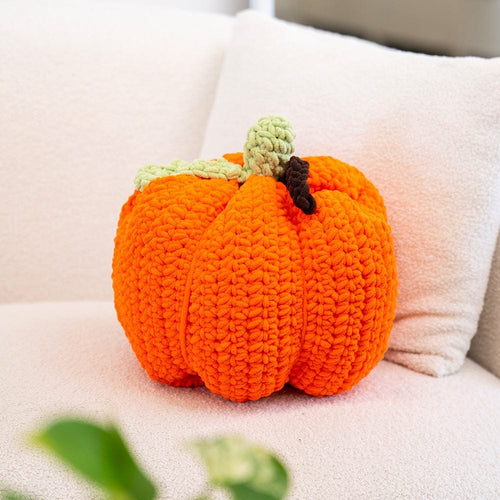 Craft Club Chunky Crochet Kit Pumpkin