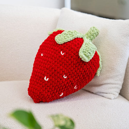 Craft Club Chunky Crochet Kit Strawberry