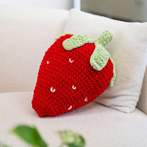 Craft Club Chunky Crochet Kit Strawberry