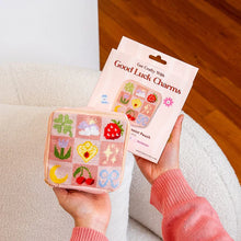 Load image into Gallery viewer, Craft Club GOOD LUCK CHARMS Needlepoint Pouch Kit
