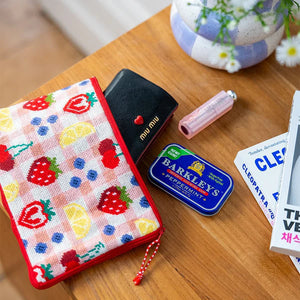 Craft Club FRUIT MARKET Needlepoint Pouch Kit