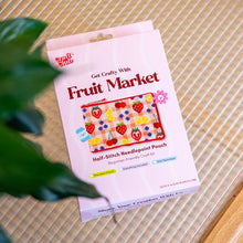 Load image into Gallery viewer, Craft Club FRUIT MARKET Needlepoint Pouch Kit