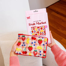 Load image into Gallery viewer, Craft Club FRUIT MARKET Needlepoint Pouch Kit