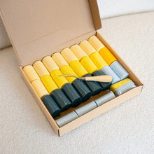 Load image into Gallery viewer, Craft Club RIPE STRIPES - LEMON Latch Hook Cushion Kit
