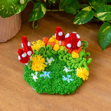 Load image into Gallery viewer, Craft Club MUSHROOM MEADOW Moss Coaster Kit