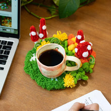 Load image into Gallery viewer, Craft Club MUSHROOM MEADOW Moss Coaster Kit