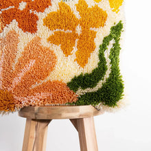 Load image into Gallery viewer, Craft Club PRETTY PETALS - EARTHY Latch Hook Cushion Kit