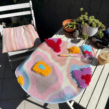 Load image into Gallery viewer, Craft Club PSYCHEDELIA Rug Making Kit