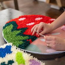 Load image into Gallery viewer, Craft Club STRAWBERRY DREAMING Rug Making Kit