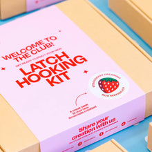 Load image into Gallery viewer, Craft Club STRAWBERRY DREAMING Rug Making Kit