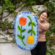 Load image into Gallery viewer, Craft Club TULIP FEVER - ALMALFI | XL Rug Making Kit