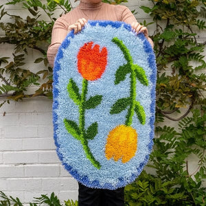 Craft Club TULIP FEVER - ALMALFI | XL Rug Making Kit
