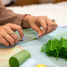 Load image into Gallery viewer, Craft Club TULIP FEVER - ALMALFI | XL Rug Making Kit
