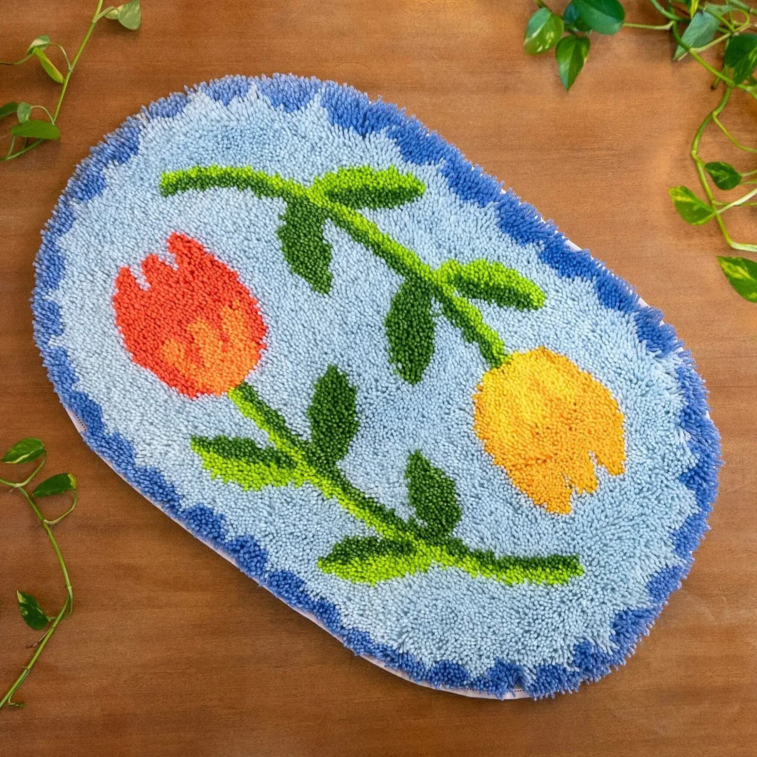 Craft Club TULIP FEVER - ALMALFI | XL Rug Making Kit