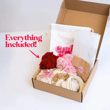 Load image into Gallery viewer, Craft Club GINGHAM - RED Woven Tote Bag Kit