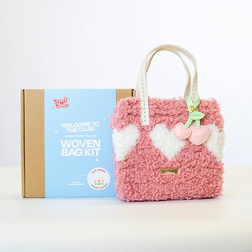 Craft Club HEARTBREAKER - BLUSH Woven Tote Bag Kit