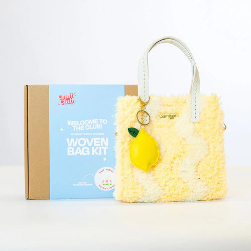 Craft Club WAVEY - BUTTER Woven Tote Bag Kit