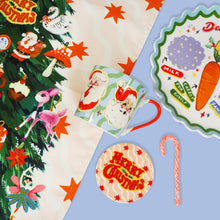 Load image into Gallery viewer, Retro Santa Christmas Mug