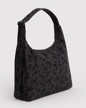 Load image into Gallery viewer, Baggu Nylon Shoulder Bag Charcoal Ditsy Floral