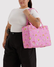 Load image into Gallery viewer, Baggu Small Cloud Carry-On Dancing Star