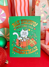 Load image into Gallery viewer, Bah Humbug Miss You Christmas Card: Single