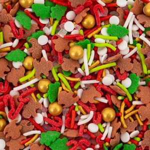 RUN RUN Gingerbread Man Sprinkles (65g)