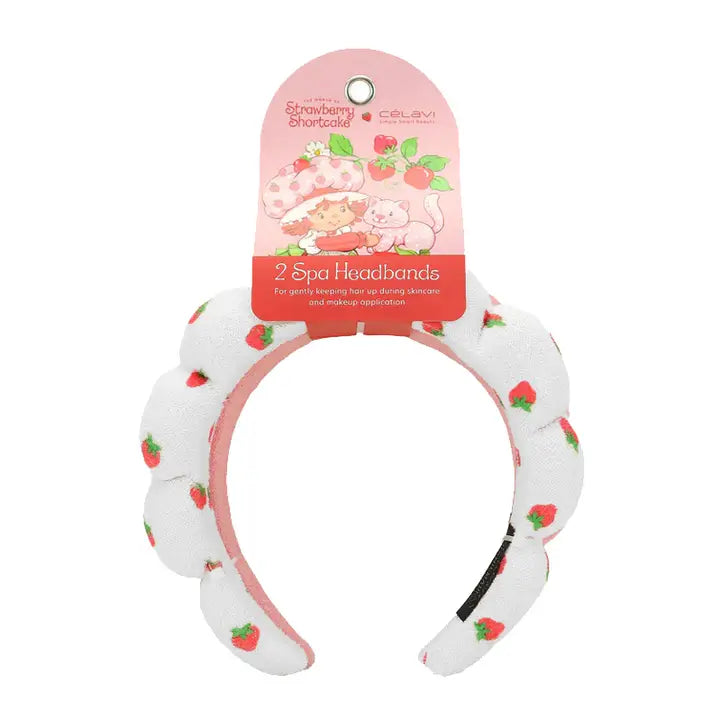 Strawberry Shortcake 2pc Spa Headband