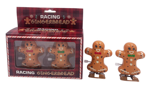 Racing Gingerbread Men (Set of 2)