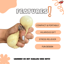 Load image into Gallery viewer, Stress Nuts | Christmas Novelty Gifts | Squishy Squeeze Toy