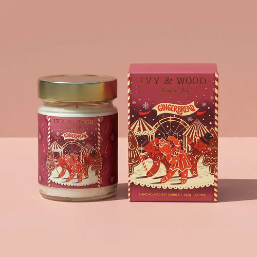 Ivy & Wood Gingerbread Limited Edition Christmas Candle