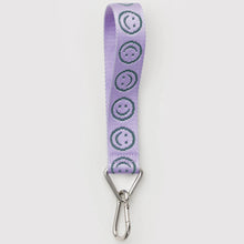 Load image into Gallery viewer, Baggu Logo Keychain Lilac Happy