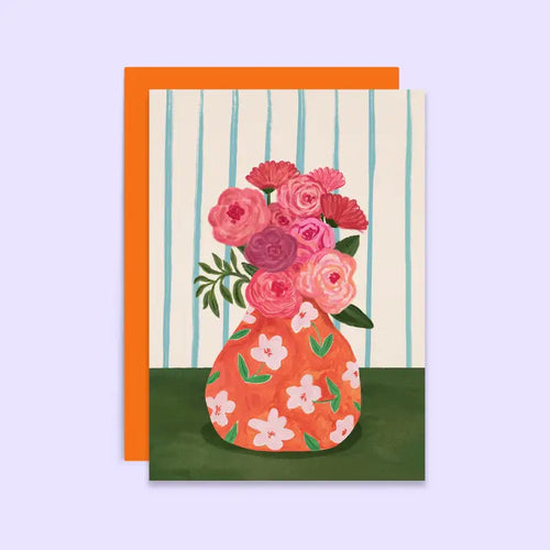 Flower Vase | Still Life Everyday Card