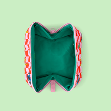 Load image into Gallery viewer, Checker Icons Flat Lay Wash Bag