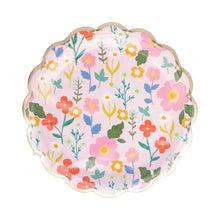 Load image into Gallery viewer, Flower Fields Paper Plates (Pack 8)