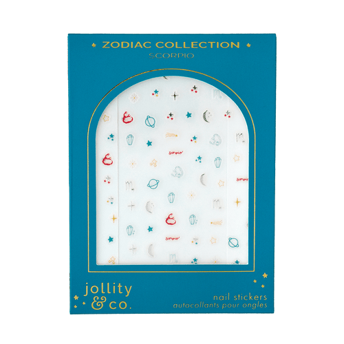 Zodiac Scorpio Nail Stickers