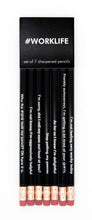 Load image into Gallery viewer, #WORKLIFE Pencils (Set 7)