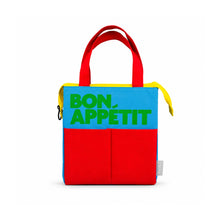 Load image into Gallery viewer, LUNCH BAG BON APPÉTIT MULTICOLOUR