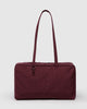 Baggu Medium Nylon Bowler Bag Mahogany