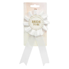 Load image into Gallery viewer, Wedding Bride to Be Hens Party Badge