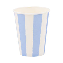 Load image into Gallery viewer, Blue Stripe Party Cups(Pack 8)